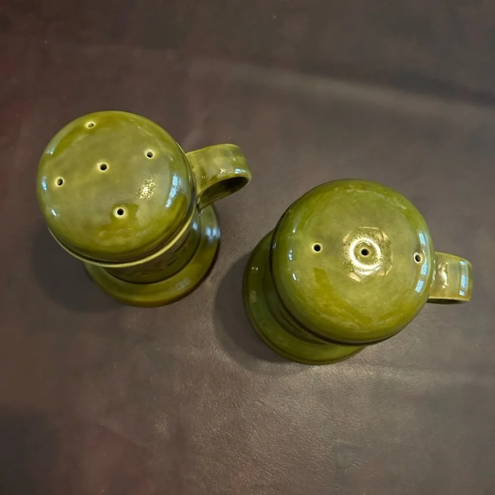 Vintage LA Pottery shakers
